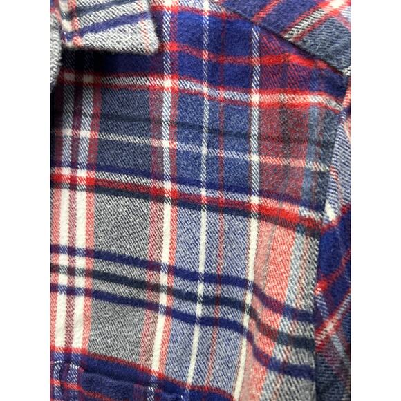 FRANK & EILEEN PLAID EILEEN FLEECE BUTTON SHIRT, SIZE S - Picture 7 of 7